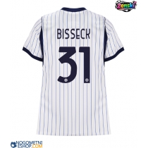 Ženski Nogometni dresi Inter Milan Yann Bisseck #31 Gostujoči 2026-27 Kratek Rokav